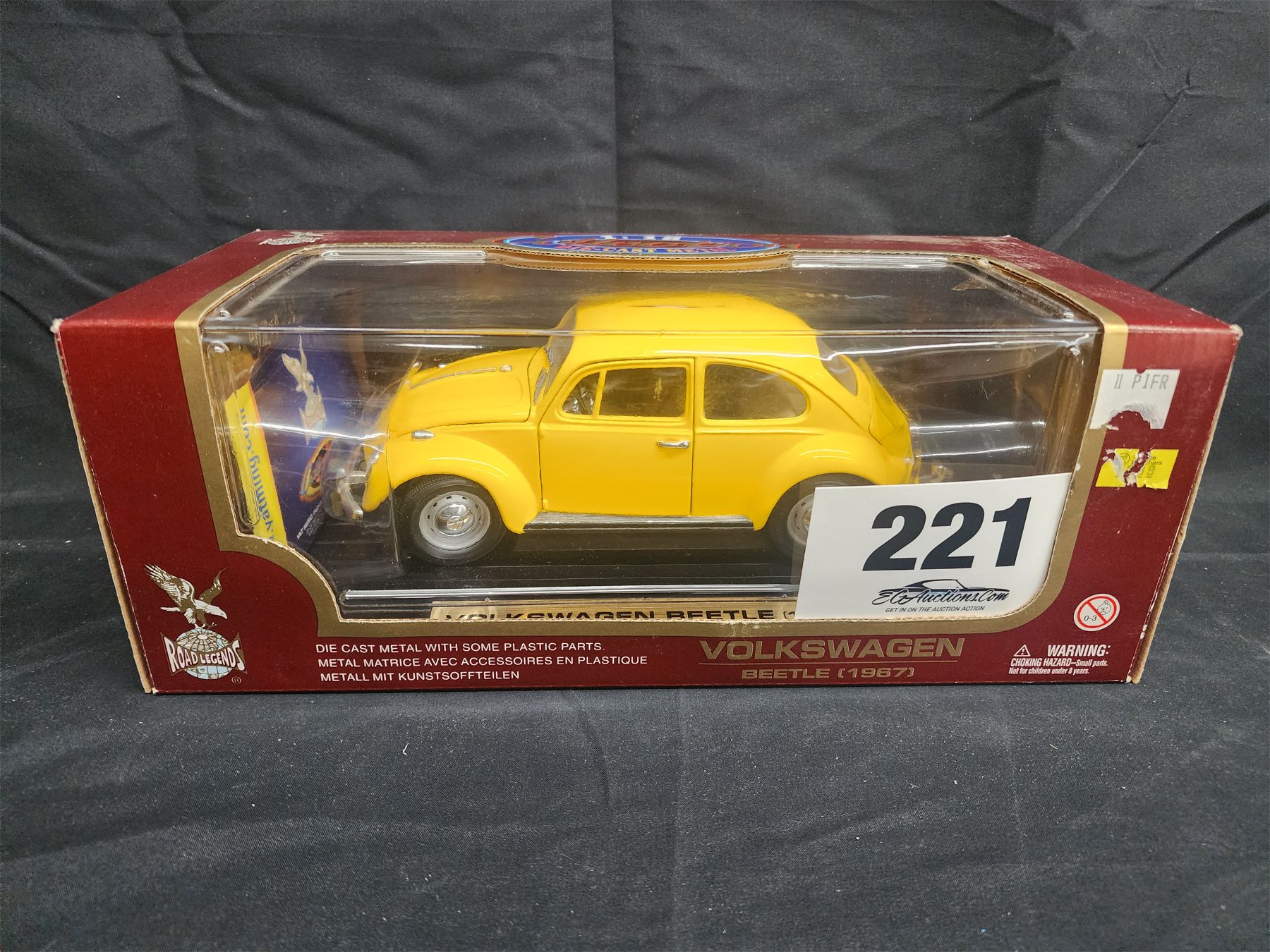 1967 Volkswagen Beetle Road Legends 1:18 Diecast