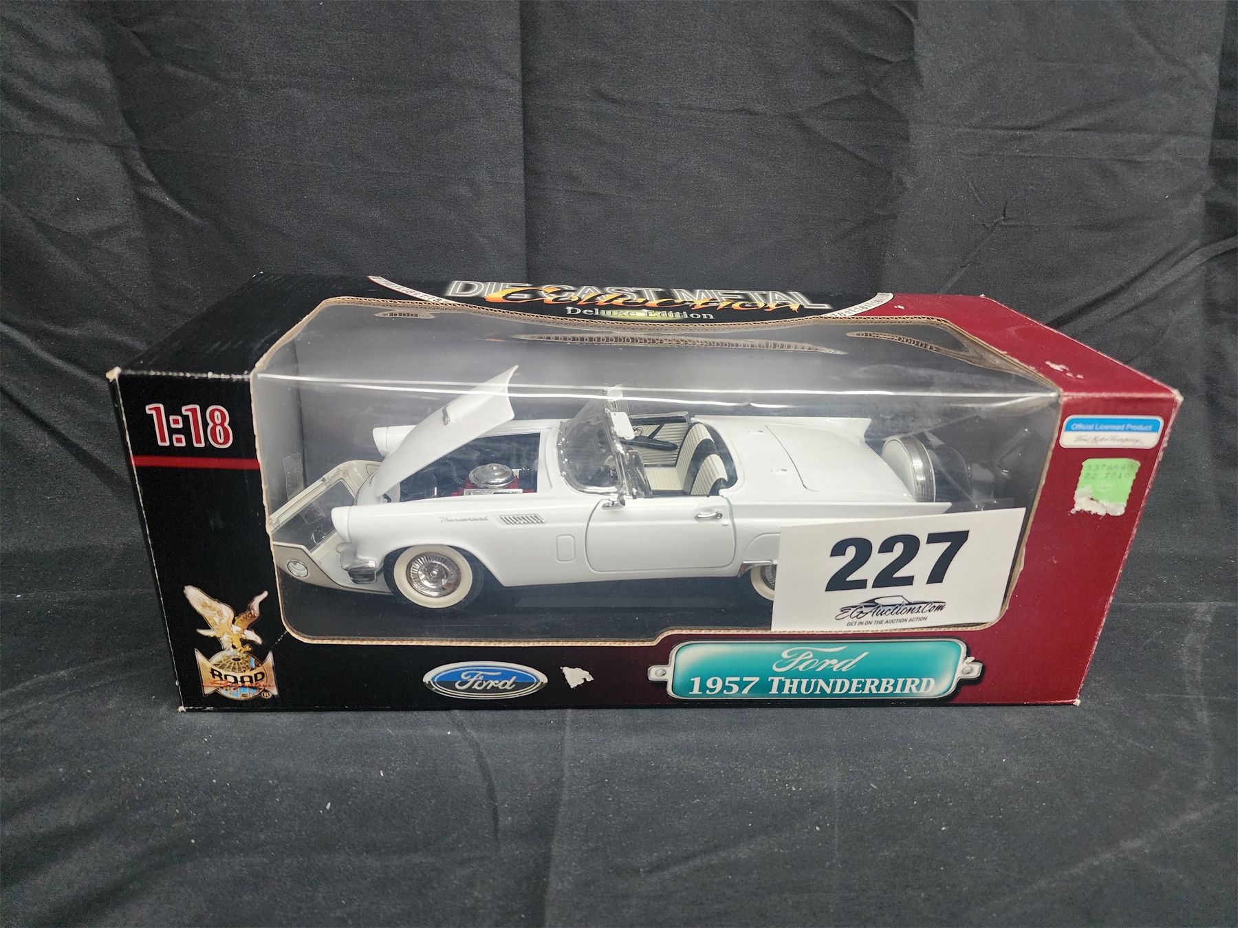 1957 Ford Thunderbird Road Legends 1:18 Diecast EG Auctions