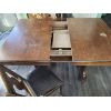 Image 2 : Antique Dining Table and 6 Chairs