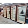 Image 1 : Backlit Retail Display Cabinet with 1/4" Thick Glass Shelves