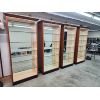 Image 2 : Backlit Retail Display Cabinet with 1/4" Thick Glass Shelves