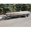 Image 1 : 1980 Glastron Carlson Inboard Jet Boat w/1988 Eliminator Boat Trailer