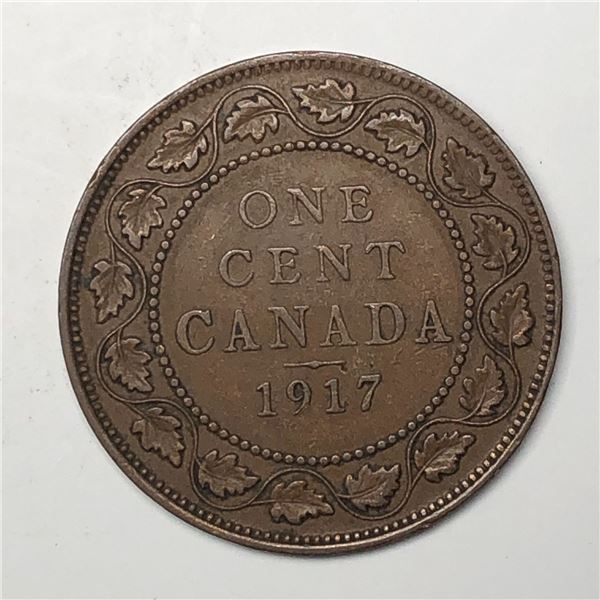 Canadian Large Cent 1917