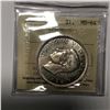 Image 1 : 1950 SWL King George VI Canadian Silver Dollar ICCS-MS-64 NICE WHITE GEM