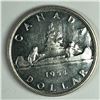 Image 1 : 1954 SWL Queen Elizabeth II Canadian Silver Dollar