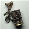 Image 1 : Sterling Silver Beer Mug Charm 2.42g