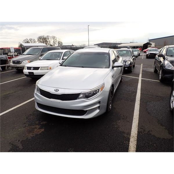 2017 Kia Optima RUNS WITH MECHANICAL PROBLEMS Speeds Auto Auctions