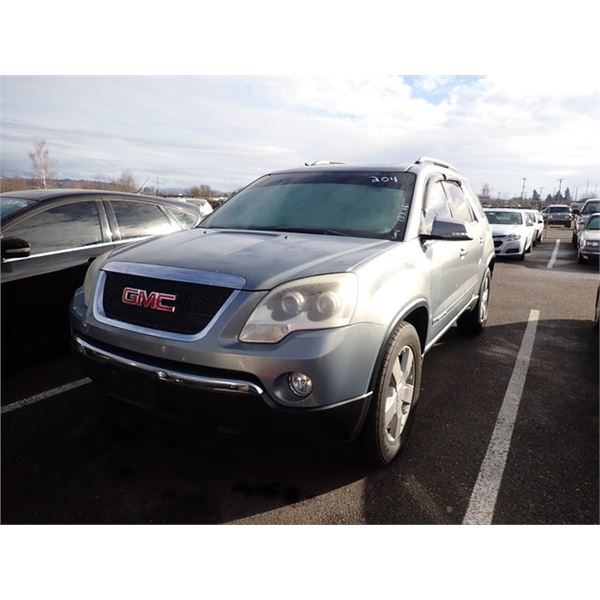 2008 GMC Acadia Speeds Auto Auctions