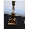 Image 8 : Ornate Candle Stick Holders and Brass Like Decor