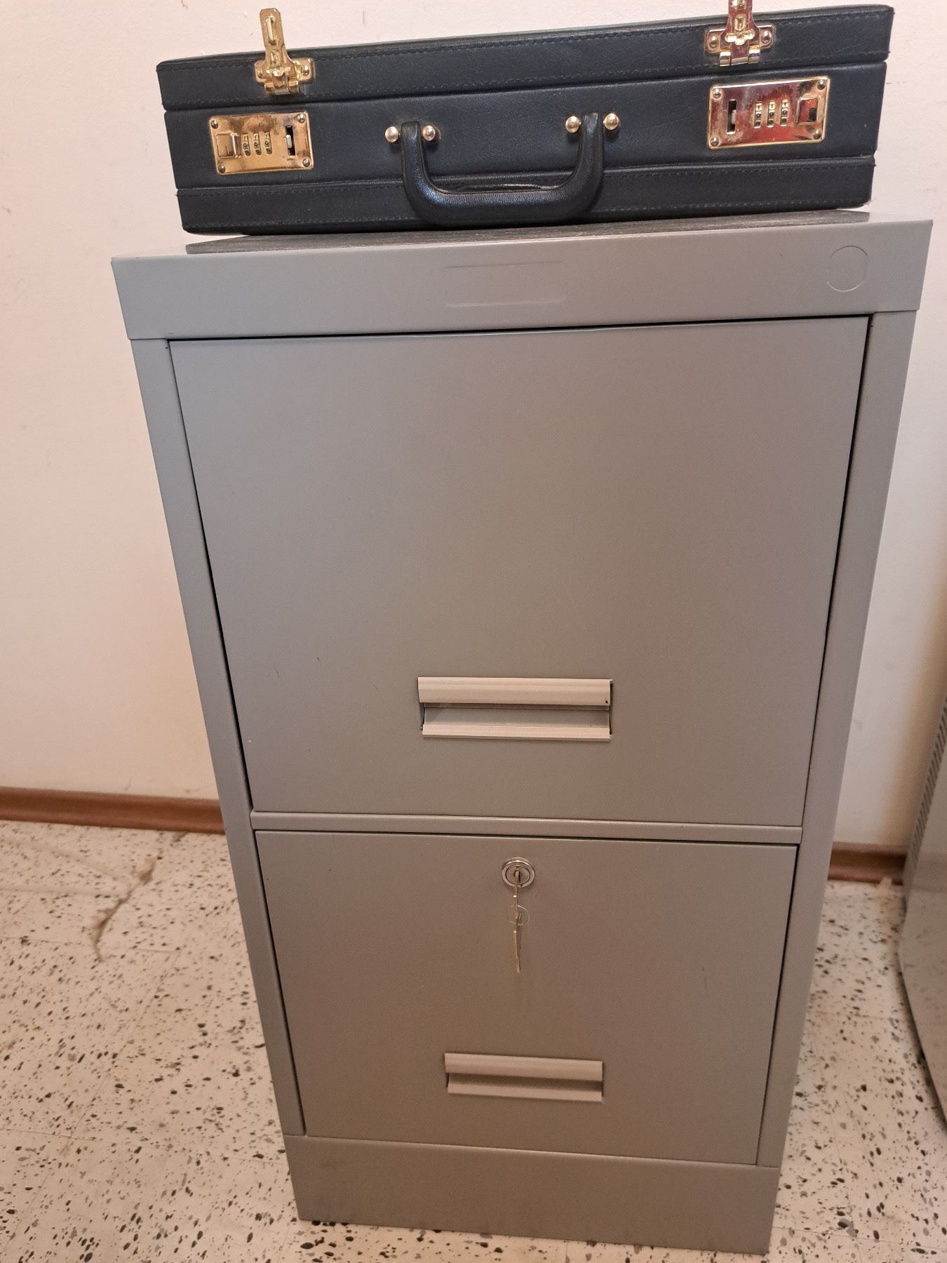Filing Cabinet with Brief Case - Sunrise Estate Services Ltd