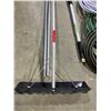 Image 2 : Assorted Garden Hoses, Greenhouse Telescopic Gutter Cleaning Wand & Snow Roof Rake