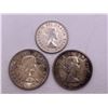 Image 5 : Set Of Two Canadian 80% Silver Dollars And Fifty Cent Piece 58.26g Total Weight