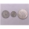 Image 1 : American 90% Silver Half Dollar, Quarter, And Dime