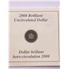 Image 3 : Royal Canadian Mint 2008 Brilliant Uncirculated Dollar (.925 Silver 21.175g)