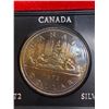 Image 2 : Two 1972 Canadian 50% Silver Dollars (23.3g each)