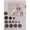 Image 1 : Assortment Of Foriegn Coins & Tokens