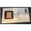 Image 1 : FIRST DAY OF ISSUE Jun 2002 22KT GOLD Stamp - MASTERS of AMERICAN PHOTOGRAPHY