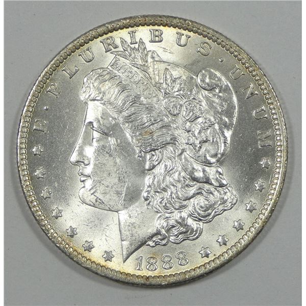 1888-O Morgan Dollar BRILLIANT UNCIRCULATED Silver Dollar