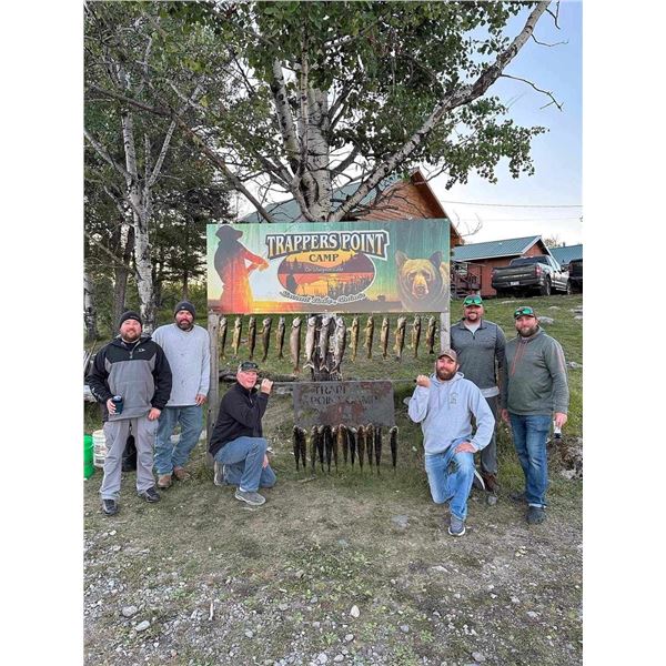 Trappers Point Fishing Trip Includes: