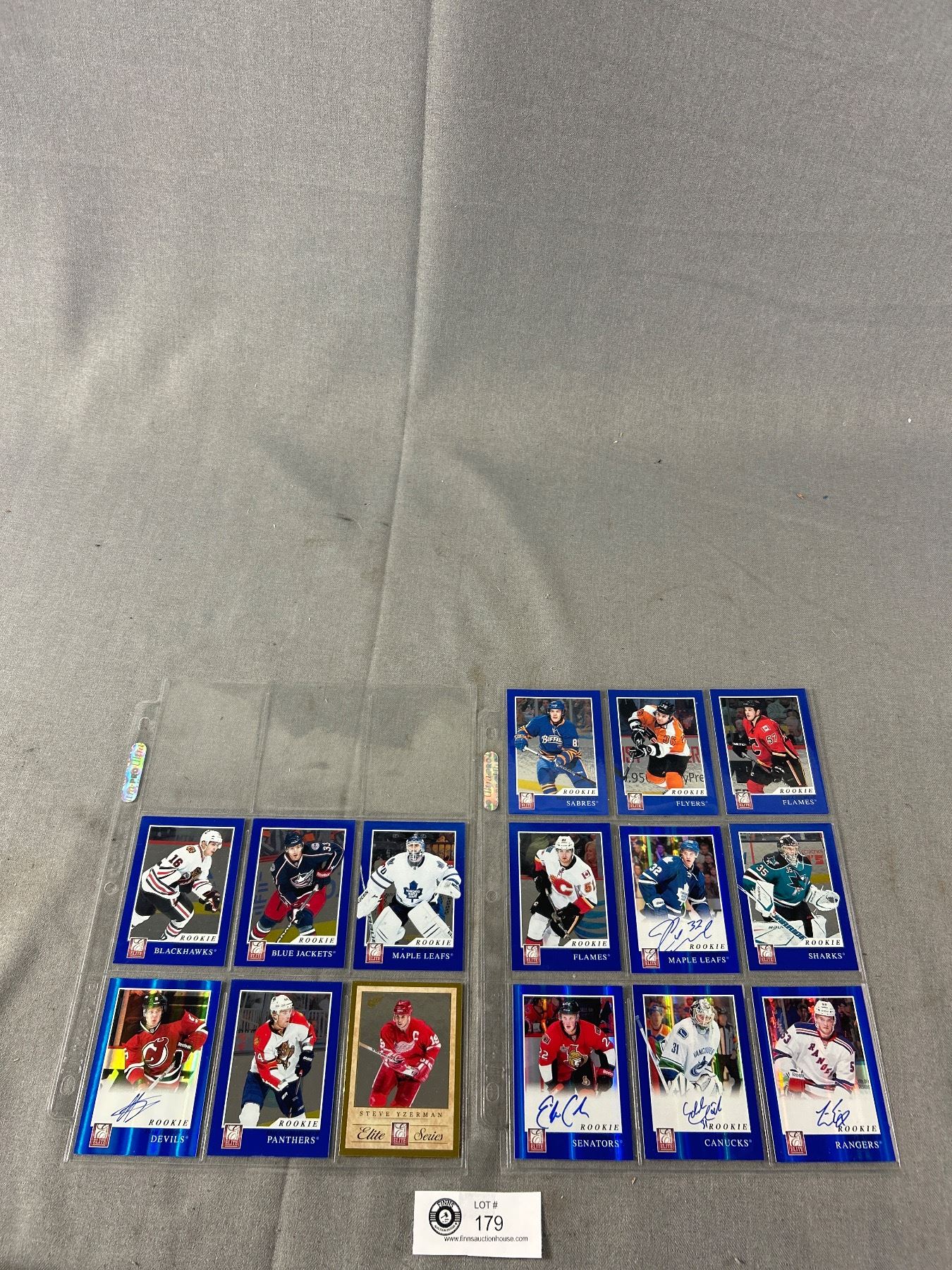 Panini Elite Rookie NHL Collectible Cards