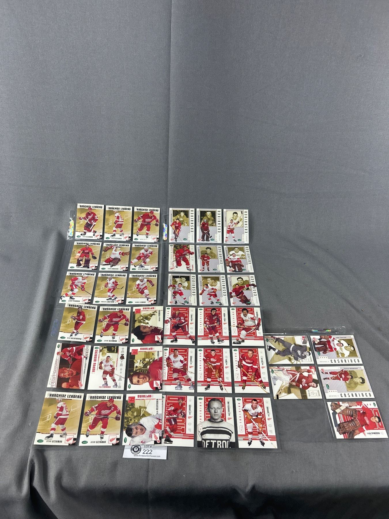 Nhl Detroit Red Wings 2017 Parkhurst Team Set And An All-Star Set