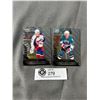 Image 1 : Upper Deck Black Diamond Mark Messier & Jarome Iginla NHL Collector Cards