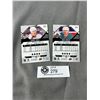 Image 2 : Upper Deck Black Diamond Mark Messier & Jarome Iginla NHL Collector Cards