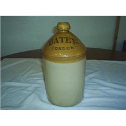 Batey-London crock bottle