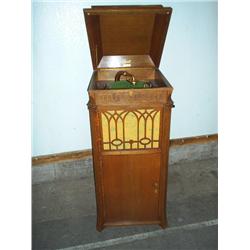 Edison Oak cased phonograph