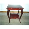Image 1 : Mahogany parlor table