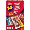 1 BOX OF ASSORTED NESTLE FULL SIZE CHOCOLATE BARS