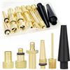 NEW HYACINTH 16PC PREMIUM BRASS AIRCOMPRESSOR TIPS