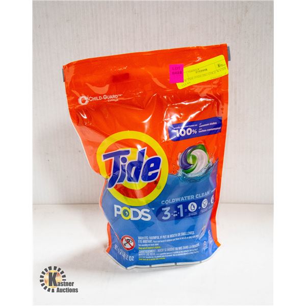 NEW TIDE PODS 3IN1 COLD WATER CLEAN