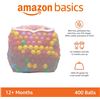 Image 2 : NEW AMAZON BASICS 400 BALL PIT BALLS W/ CARRY BAG