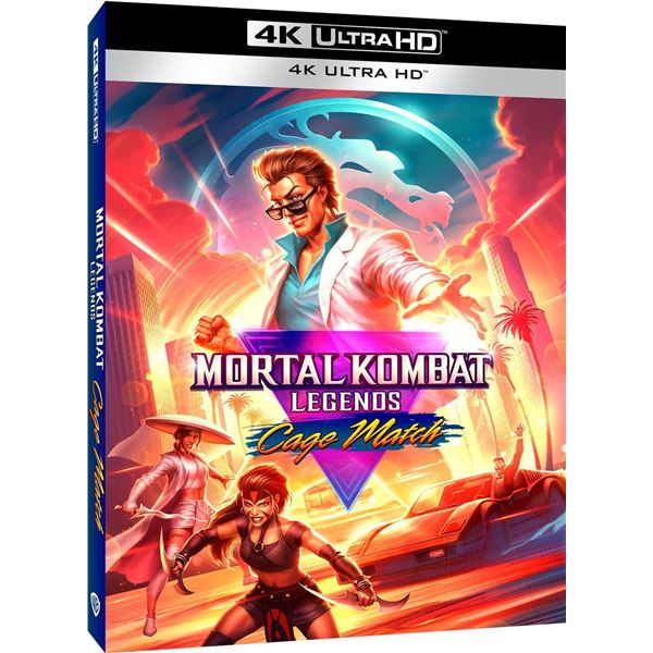 NEW 4K ULTRA HD + BLU-RAY MORTAL KOMBAT LEGENDS: