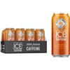 Image 1 : NEW CASE OF 12 SPARKLING ICE CAFFINE ORANGE