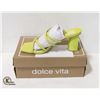 NEW DOLCE VITA SIZE 9.5 HEEL KEY LIME COLOR