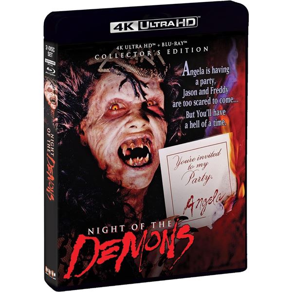 NEW NIGHT OF THE DEMONS 4K ULTRA HD DVD + BLU-RAY