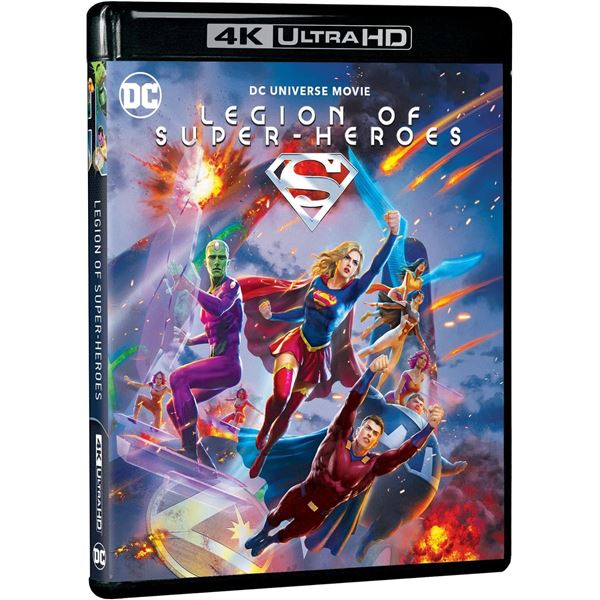 NEW 4K ULTRA HD + BLU-RAY LEGION OF SUPER HEROES