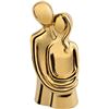 Image 1 : NEW NOTAKIA HUGGING COUPLE STATUE GOLD FINISH