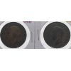 Image 1 : 1915 KING GEORGE V & 1946 KING GEORGE VI LARGE PENNIES