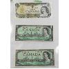 Image 1 : 1973 CANADA 1967 CENTENNIAL & 1954 CANADA 1 DOLLAR BILLS