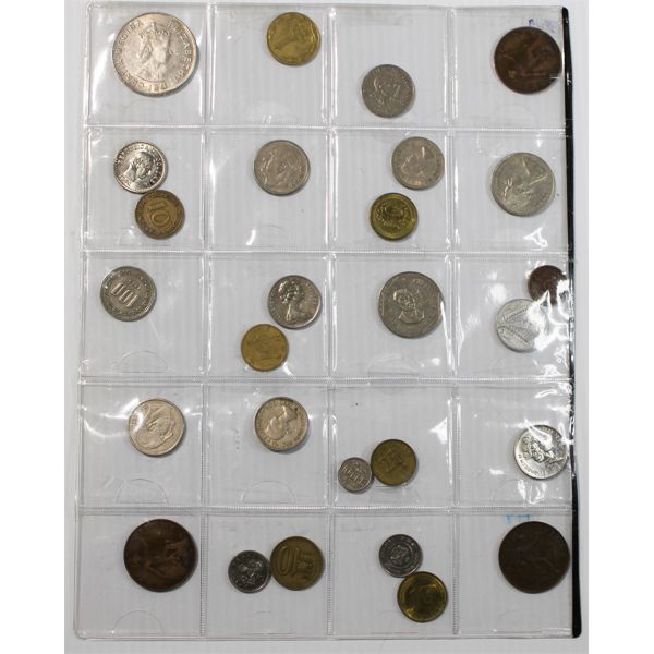 ASST WORLD COLLECTABLE COINS