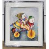 Image 1 : FRAMED GOING FOR A RIDE TRICYCLE WALL ART