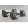 Image 1 : SET OF 20LB EXERCISE WEIGHTS.