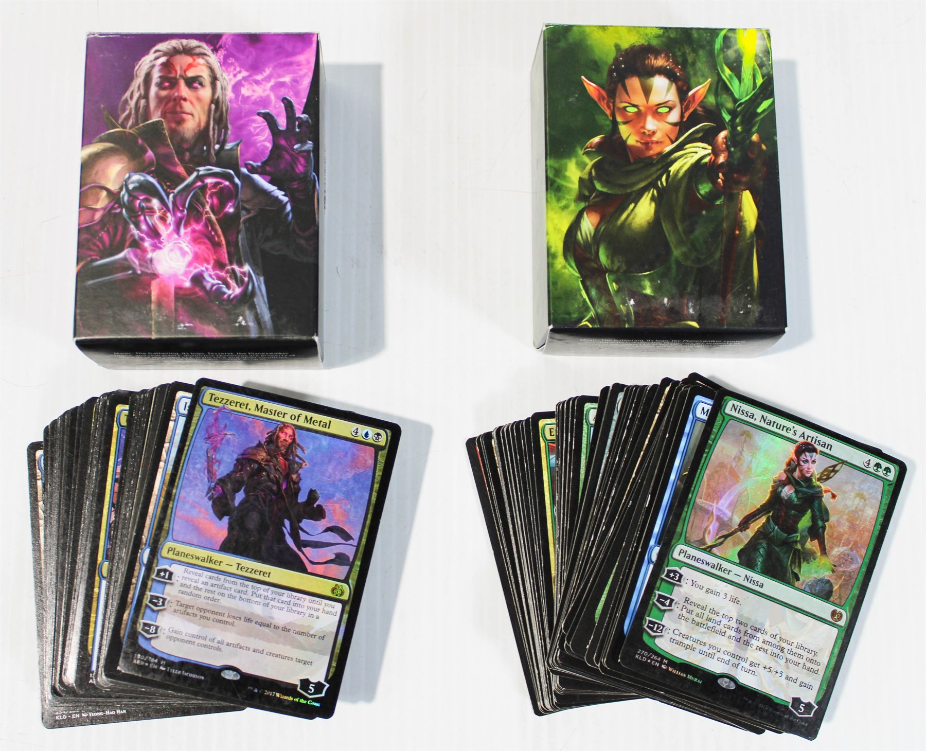 FIVE ESTATE MAGIC THE GATHERING DECKS SET