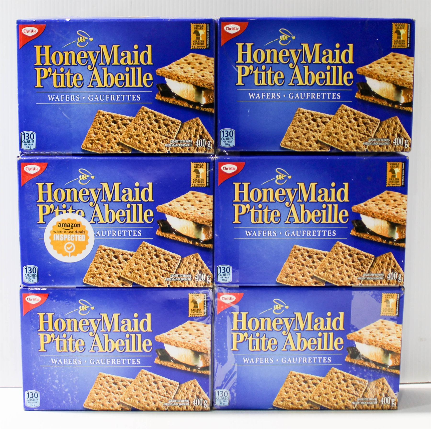 6 BXS HONEY MAID WAFERS (GRAHAM CRACKERS)