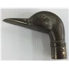 Image 2 : Vintage Brass Duck Head - cane handle only - for walking stick