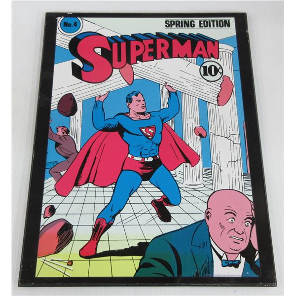 No. 4 Special Edition Superman Wooden Sign