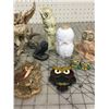 Image 3 : LOT OF OWL FIGURINES